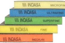 Indasa RHYNO SPONGE AUTO Schleifschwämme 98x120x13mm