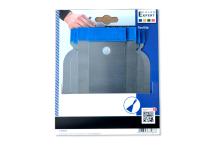 Ciret Japan-Spachtelsatz 4-teilig 5/8/10/12 cm Stahl